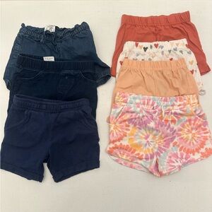 7 Pairs of 3T/4T Girl’s Shorts